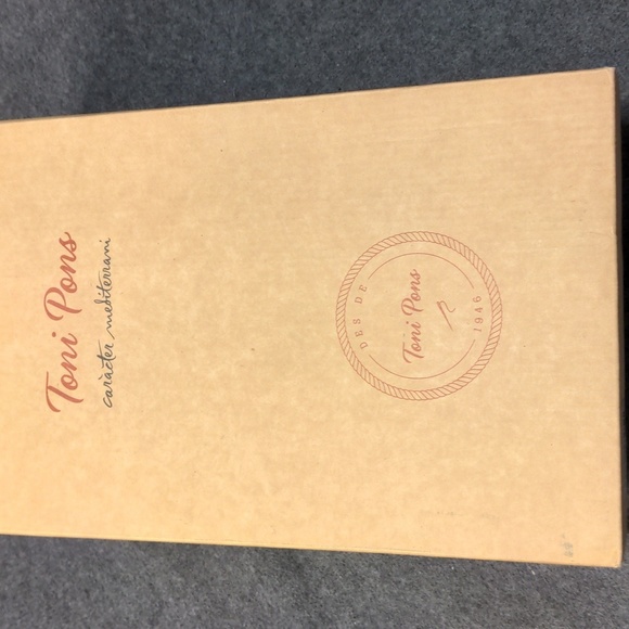 Toni Pons Lorena Wedge Sandals, Women's Size US 9.5-10 / EU 41, Black NEW - Picture 7 of 8